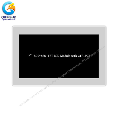 800x480 I2C 250cd/M2 TFT LCD Touch Screen 7" CTP PCB With Drive Board