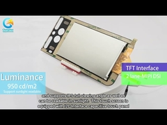 Layar Sentuh Kapasitif IPS TFT LCD 480x800 Antarmuka MIPI DSI 2 Jalur
