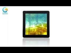 All Black Effect Square TFT Display 3,95 inci 480x480 TFT LCD Kapasitif Layar sentuh