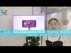 6.86 inci 4 saluran antarmuka MIPI tampilan layar sentuh TFT seri SPI