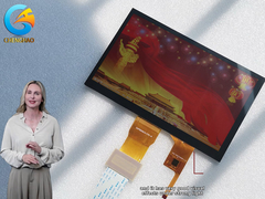 Pabrik 1000 Nits 7 Inch Matahari Membaca Tft LCD Touch Display Modul