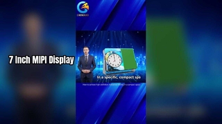 Chenghao 800*1280 Layar TFT IPS 7 Inci dengan Sentuhan Kapasitif