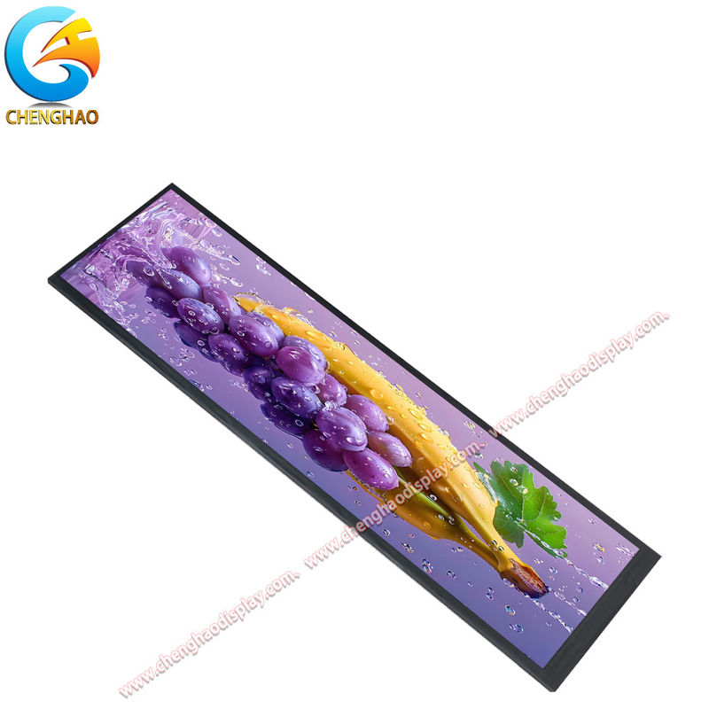 8 Inch Industrial TFT LCD Display  480*1920 Long Strip Display Screen For Extreme Temperature Environments