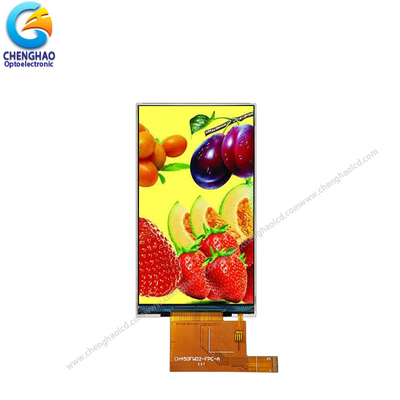 Mipi Putih IPS LCD Screen 4,5 inci 480X854 Resolusi Warna Tft Display Modul
