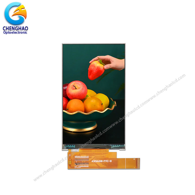 4.3inch Negatif LCD Display 480x800 Resolusi Serial LCD Display Module