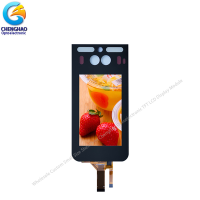 Disesuaikan Lcd kecil layar sentuh 4,3 inci WVGA semua arah melihat