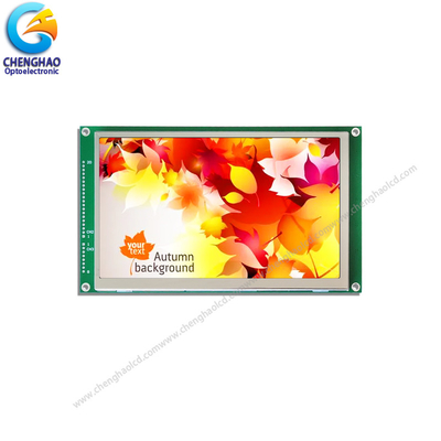 Pencahayaan Tinggi TFT LCD Display 7.0 Inch Resolusi 800x480 Dengan Papan Pengemudi PCB