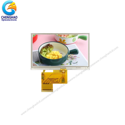 RGB Interface 4,3 Inch TFT Display 480x272 40 Pin Full Color Display Dengan TP