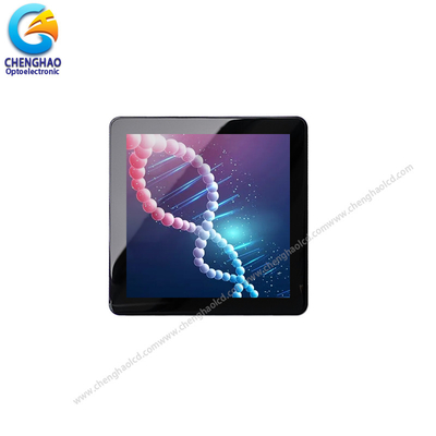 All Black Effect Square Touch LCD Display 3,95 Inch TFT LCD Kapasitif Layar sentuh