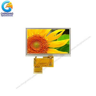 4.3 Inch Color LCD Display 480x272 40Pin Layar sentuh LCD kecil