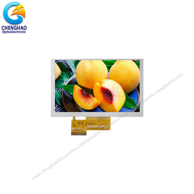 5 Inch Tinggi Kecerahan Warna LCD Screen 800x480 1200 Nits 40pin LCD Display Module