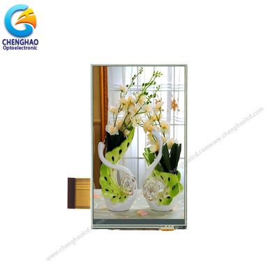 SPI RGB Multi Antarmuka Layar Sentuh LCD Kecil 5 Inch 480 * 854 Resolusi 45pin