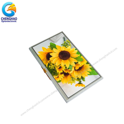 Antarmuka 40pin 24 Bit RGB Modul Tampilan Lcd Warna Kecil 7 inci Wvga