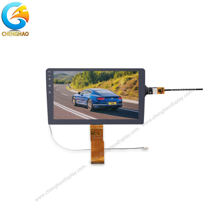 Layar Monitor Mobil 9 Inci Layar LCD TFT 60pin LVDS 1280 * 720titik