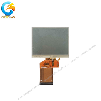 24bit RGB 320*240 Layar Sentuh LCD Kecil Layar Sentuh Resistif TFT 3,5 inci