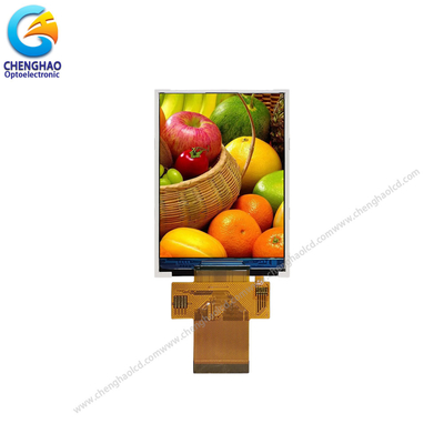 40 Pin 2.8inch Layar LCD Kecil Transmisi IPS QVGA Dengan IC ST7789