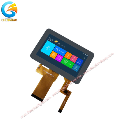 Layar LCD 24 Bit Paralel RGB 4,3 Inci Layar LCD TFT 480x272 Piksel 50pin