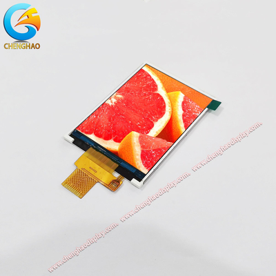 3.2 Inch 10pin TFT LCD Tampilan Layar Sudut Pandang Gratis 240*320 Piksel QVGA