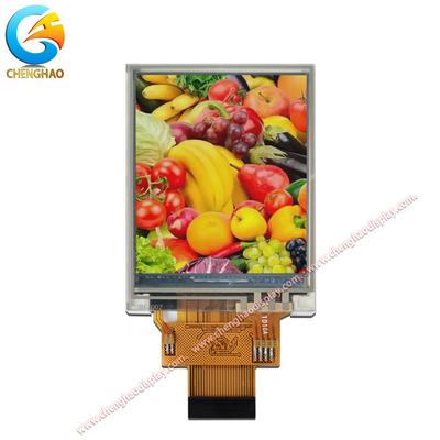 Kustom 200~2000 Cd/m2 Luminance Layar Sentuh LCD 1,8 inci 128x160 Piksel