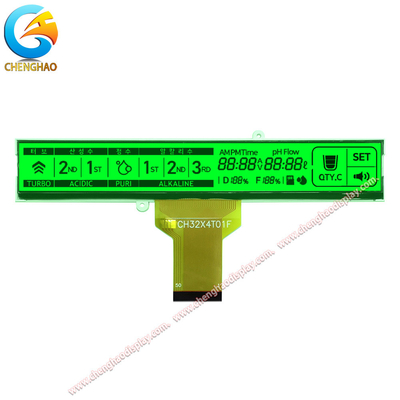 50 Pin FPC Connetor Monochrome LCD Module TN / Positif Untuk Industri