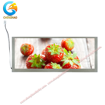1280*480 Dots Widescreen I2c Lcd Display Module 10,3 Inch 60 Pins Fpc Kecerahan Tinggi