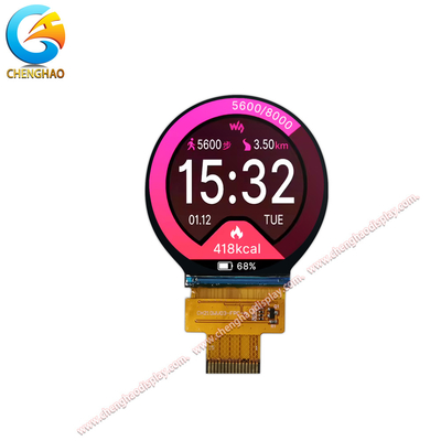 ST7701 2.1 Inch Lingkaran Tft Lcd Display Bulat Lcd Monitor