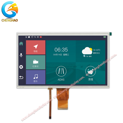 Free Viewing Angle Lcd Display Module 50000h Life Span 50 Pin Fpc 10,1 Inch Custom