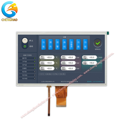 Tft 1500cd/M2 Modul Lcd Display Kecerahan Tinggi 10,1 Inch 80/80/80/80 sudut pandang