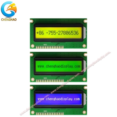 Biru / Kuning Hijau Monokrom Lcd Display Lampu latar layar