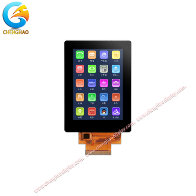 China Supplier Modul LCD TFT Ukuran Kecil 3,5 Inci Dengan Panel Sentuh I2C