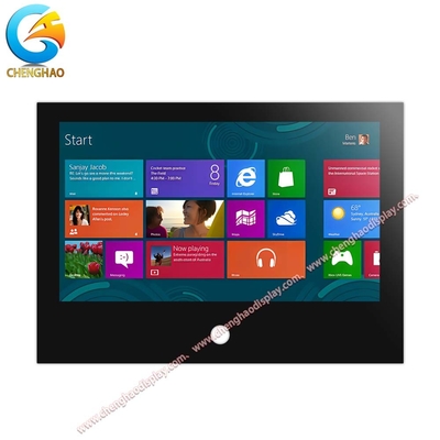 Custom 40pin Industrial LCD Capacitive Touchscreen dengan 10,1 Inch Thin Film Transistor