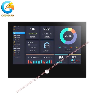 10.1 inci LCD layar sentuh 1024x600 Resolusi Dengan LVDS Interface