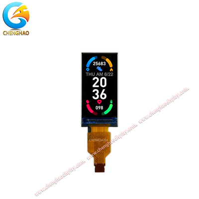0.96 inci IPS TFT LCD Display 80x160 Resolusi dengan 11pin FPC