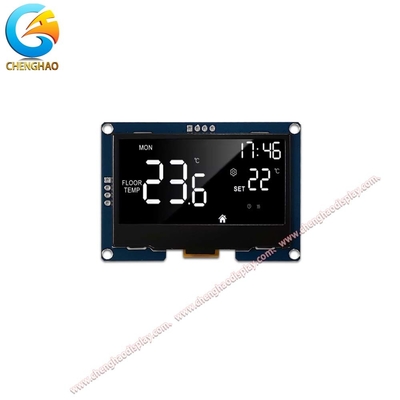 4 Pin OLED Display Module IIC Antarmuka dengan layar layar monokrom 2.42inch 12864 HD