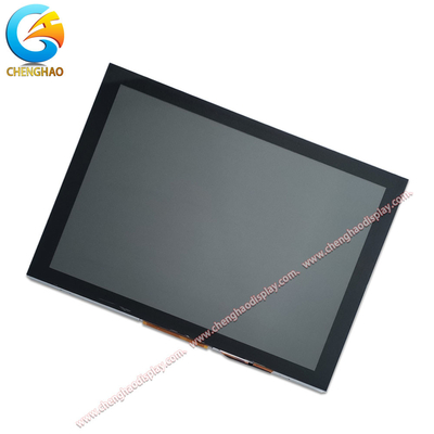 800 Rasio Kontras Tinggi Lcd Screen Module 8 Inch 16M Warna Dengan SPI RGB MCU Interface