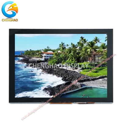 800*600 Resolusi TFT LCD Capacitive Touchscreen 900 Nits Kecerahan Tinggi 8