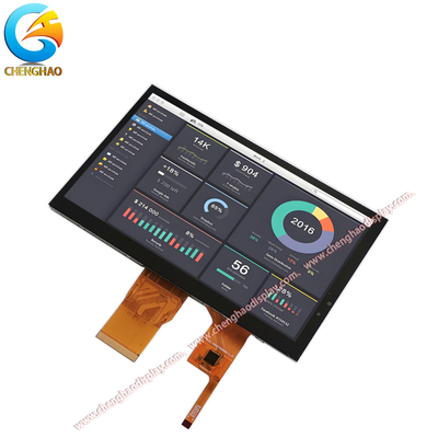 Modul LCD 7 inci Resolusi 1024x600 Dengan Dukungan Panel Sentuh dan Antarmuka Tampilan RGB