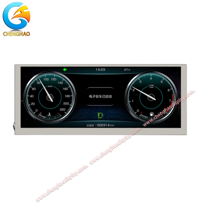 Custom 60pin FPC 10,3 Inch LCD Display Resolusi Tinggi Dengan LVDS Interface