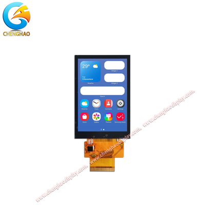 3.5 inci Layar sentuh LCD kecil 320x480 Dukungan SPI MCU RGB Multi Interface