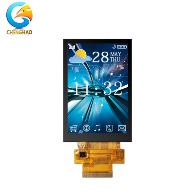 Lcd Factory 3.5 Inch Custom Small Tft Lcd Display Dengan Sensor Sentuh Kapasitif