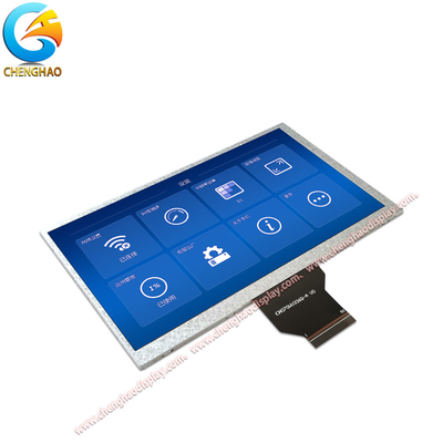 7 Inch Custom Lcd Screen 800*480 Resolusi 50pin Color Tft Display