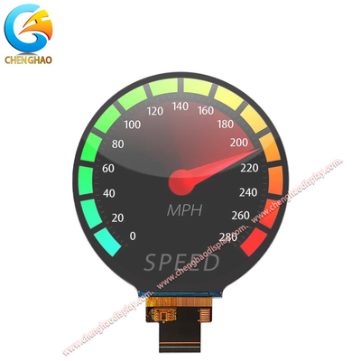 4 Inci Lingkaran LCD Display Modul 720x720 Titik IPS TFT Dengan 40 Pin FPC