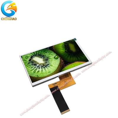800x480 IPS TFT LCD Display 40 Pin RGB Interface 7 Inch Color Screen