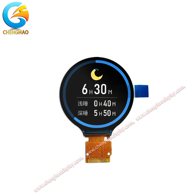 1.3 Inch Round TFT LCD Display Supplier 240x240 Pixels 12 Pin SPI Interface
