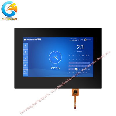 Layar sentuh 7 inci 1024 * 600 piksel IPS arah melihat penuh