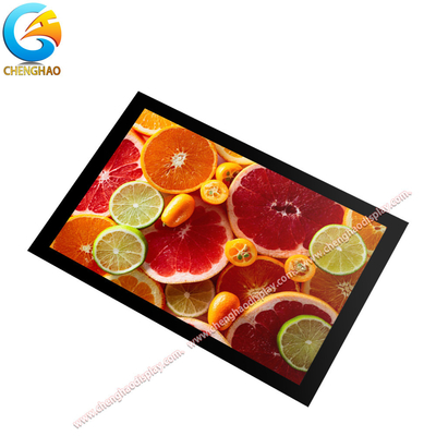 Sensitivitas tinggi Capacitive Resistive Touch Screen 10.1 Inch Full Color IPS LCD Display Panel