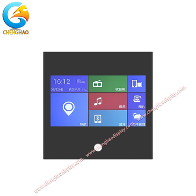 1000 Cd/m2 Luminance LCD Display Module 7 Inch 1024*600 Pixel Untuk Sistem Kontrol Transportasi