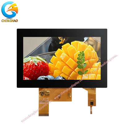 800x480 piksel 7 inci Capacitive Touch Display sempurna untuk Smart Home -30 80C