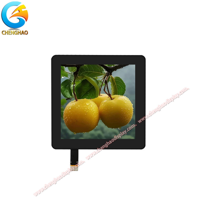 Layar LCD Medis 4 Inci Semua hitam 480x480 dengan Antarmuka MIPI