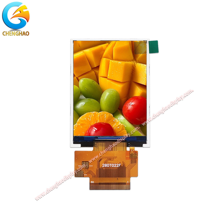 Layar LCD IPS 2.8 inci 240x320 SPI MCU Antarmuka RGB Modul LCD Warna